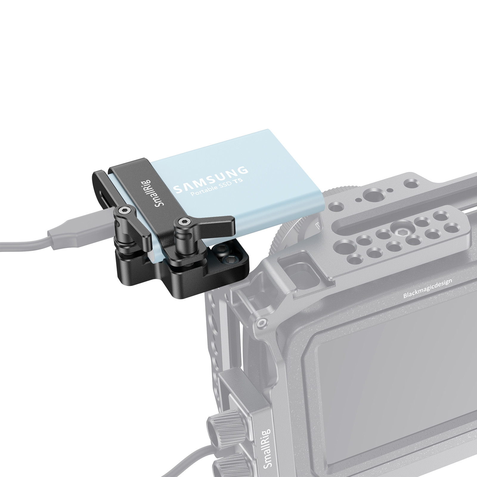 SmallRig Mount for Samsung T5 SSD 2245