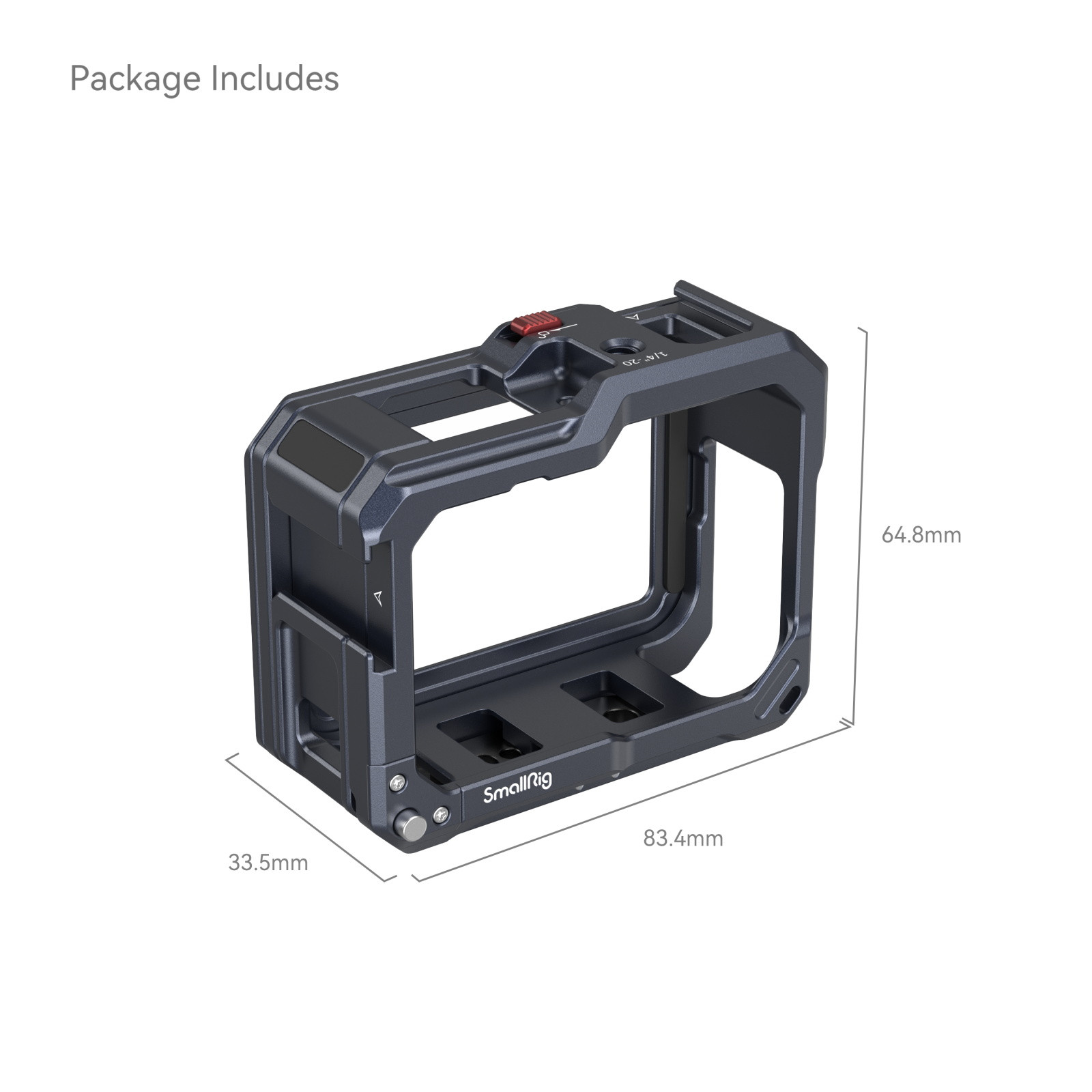 Redrock Micro Cobalt Cage for GoPro Action Cameras 3-127-0001
