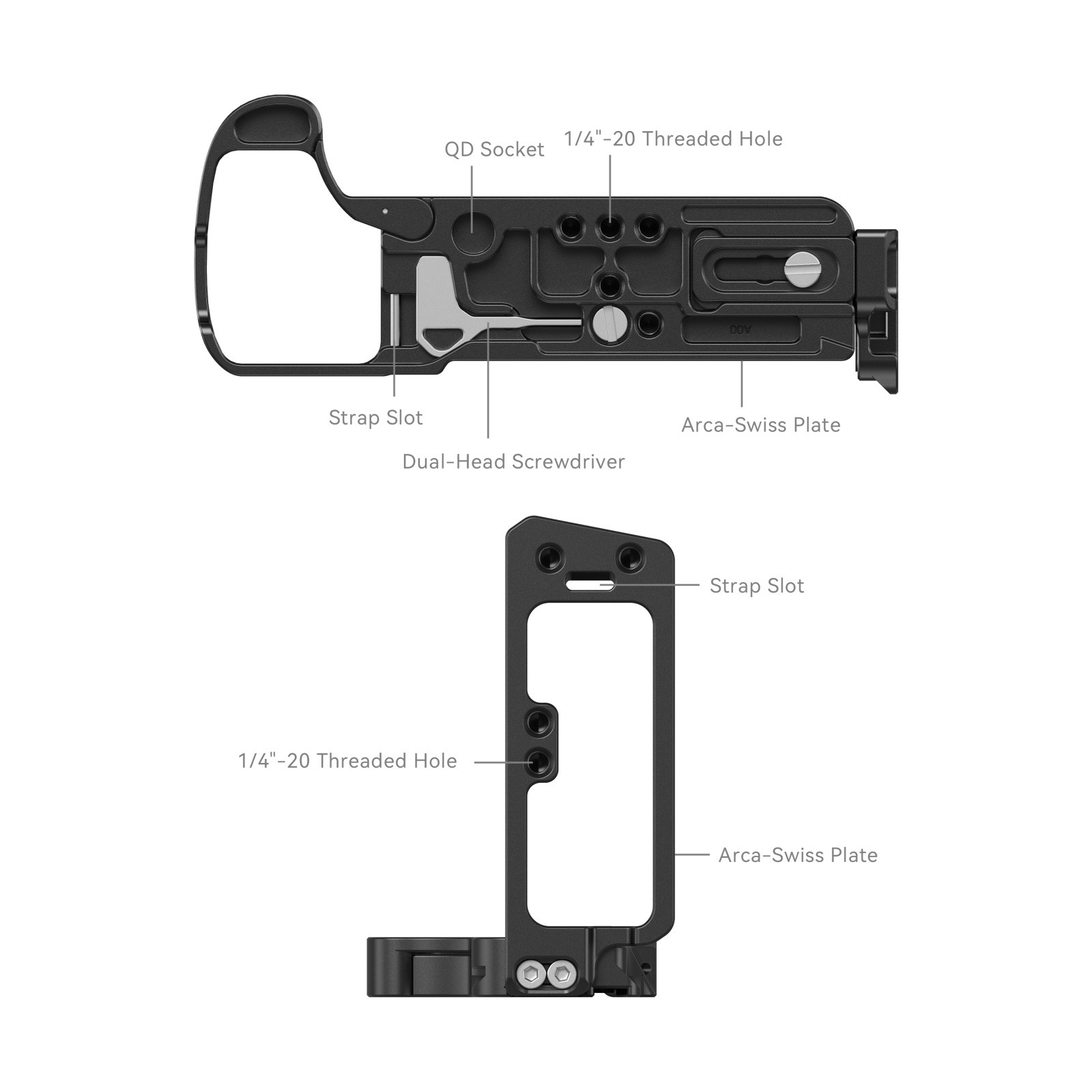 SmallRig Dedicated L Bracket for FUJIFILM GFX100 II 4514