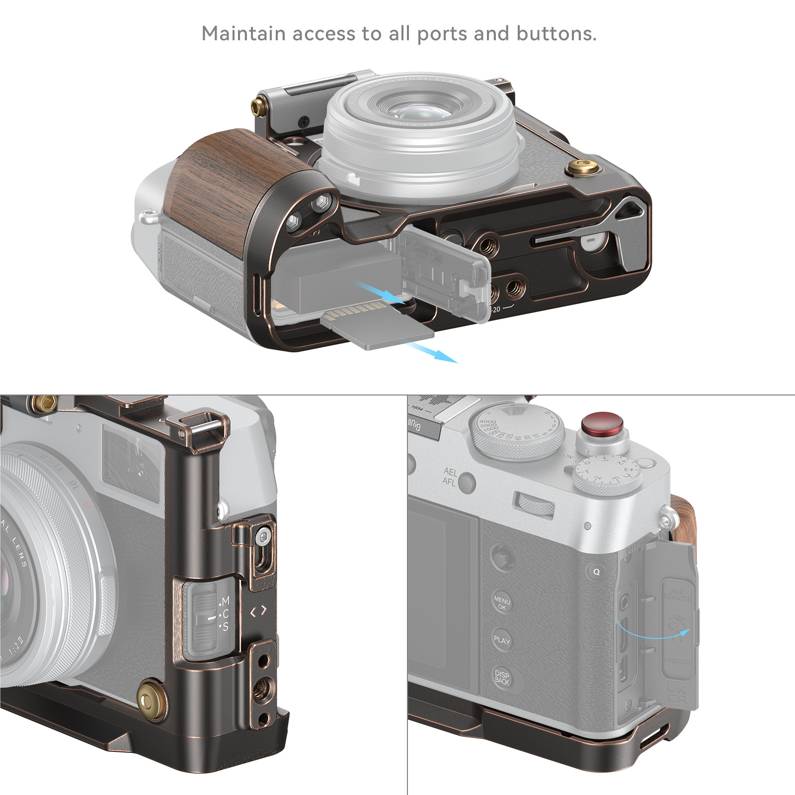 SmallRig “Retro” Cage for FUJIFILM X100VI 4557