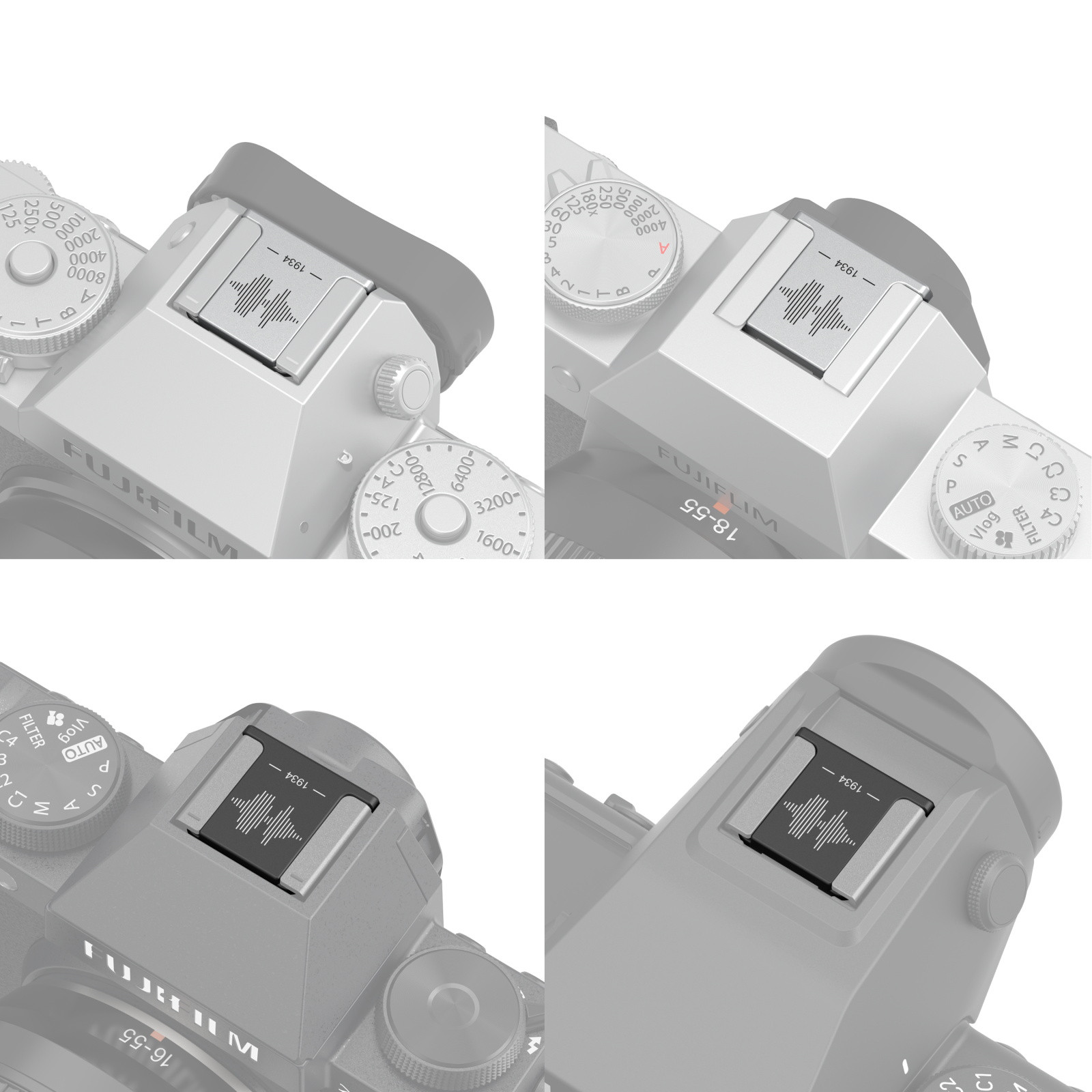 SmallRig Hot Shoe Cover for FUJIFILM Cameras (Black) 4698