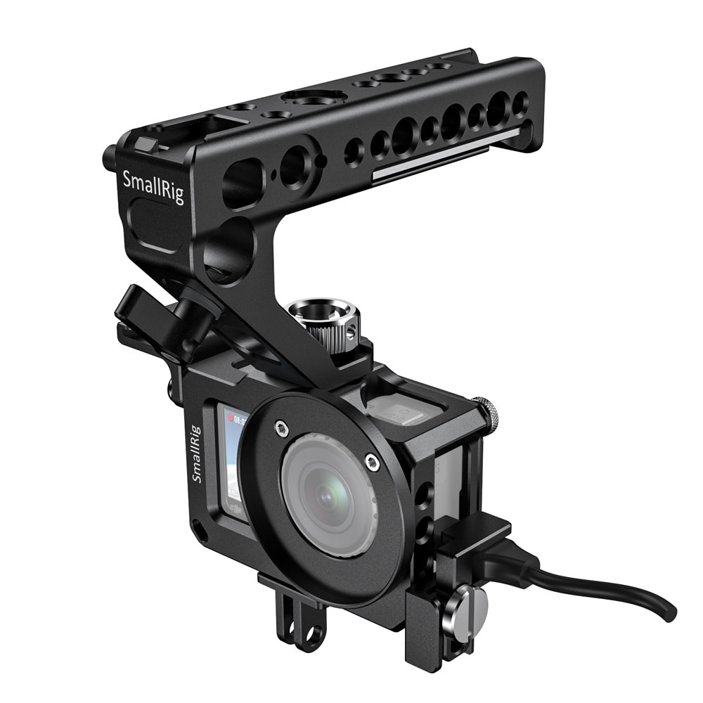 SmallRig Cage for DJI Osmo Action (Compatible with Microphone