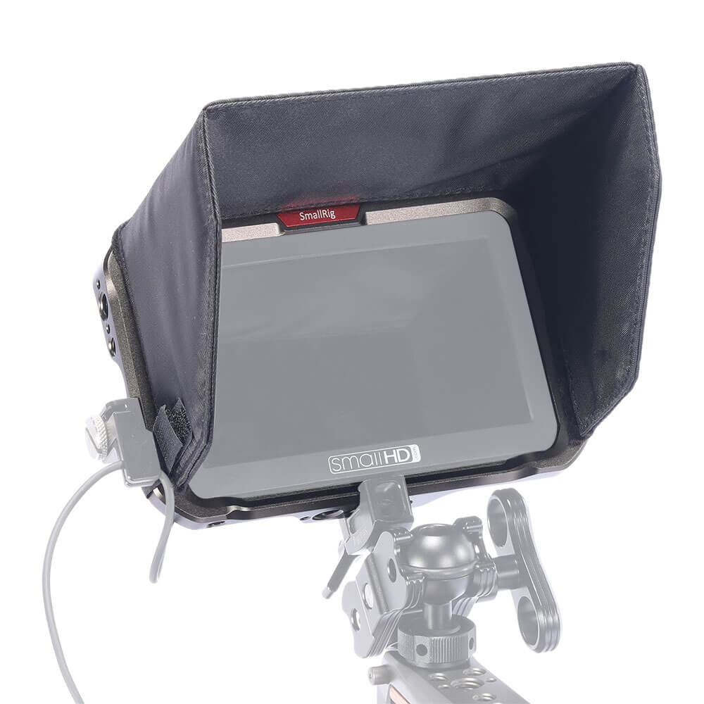 SmallRig Cage with Sun Hood for SmallHD FOCUS 5" HDMI/SDI Monitors CMS2641