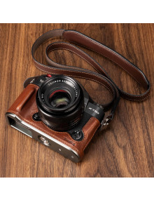 SmallRig Leather Half Case Kit for FUJIFILM X-T50 (Brown) 4710