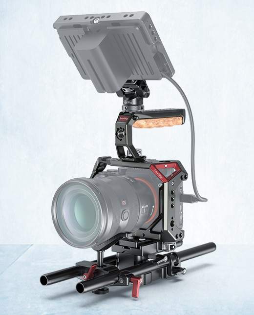 Plaque de montage collier rotatif SmallRig pour appareil photo série Sony  A1/A7/